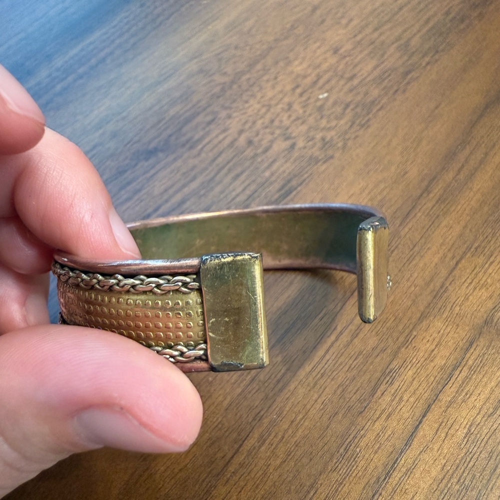 Copper Cuff Bracelet - Picture 2 of 5